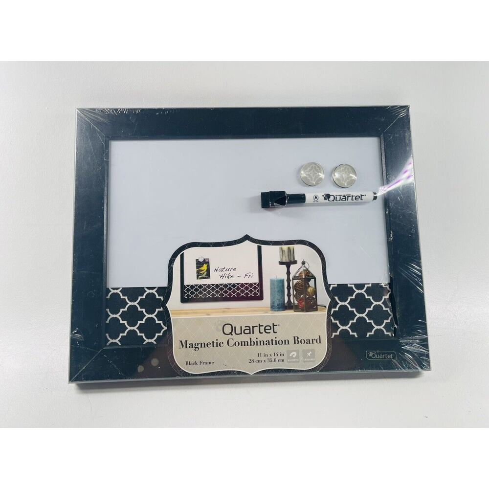 Dry Erase Combination Board Magnetic 11x14 Quartet Home Office Room
